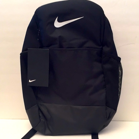 New Nike Brasilia Training Black Backpack